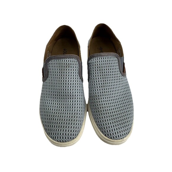 OLUKAI Pehuea Lau Slip On Loafer Flat Sneaker Gray Size 7 20271 Boating Kayak - Picture 2 of 8